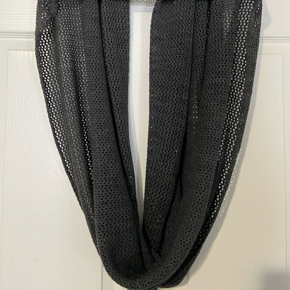 Express Dark Grey / Charcoal Infinity Scarf